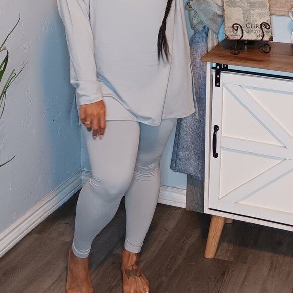 buttery soft pants lounge set - Picture 2 of 3